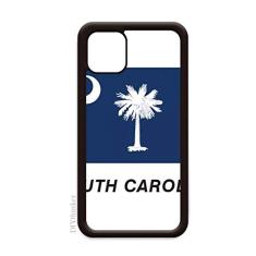 Capa com contorno da bandeira do estado americano para iPhone 12 Pro Max para Apple Mini Mobile Case Shell