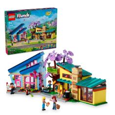 LEGO® Friends Casas de Família de Olly e Paisley 42620