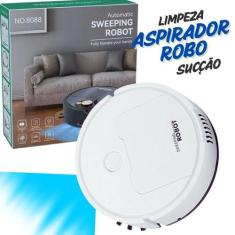 Robô Aspirador  de Pó Smart Varre AspiraLimpeza Automatizada Varredor 
