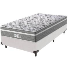 Cama Box e Colchão Evolution Molas Ensacadas Solteiro Probel