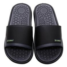 Chinelo Rider Pump II Slide Masculino, Preto, Cinza, 42