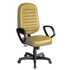 Cadeira Presidente para Escritório Linha Blenda Amarelo