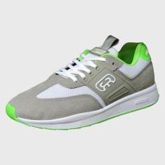 Tênis Hocks 2002 Grey/Lemon-Masculino