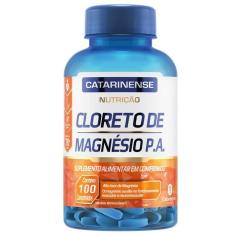 Kit 5 Cloreto De Magnésio P.a. Catarinense 100 Comprimidos