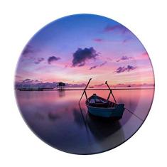 Prato decorativo de porcelana Salver Prato de jantar para jantar