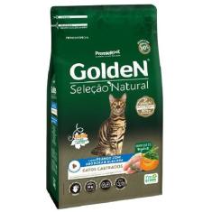 Ração Golden Gatos Castrados Frango Abóbora 10,1Kg