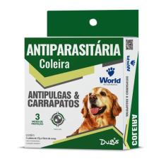 Coleira Antipulgas e Carrapatos para Cachorro Dugs - World Pet