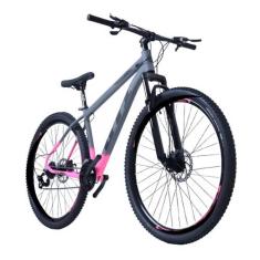 Bicicleta Aro 29 Gti Roma Aluminio 21 Marchas Freio Hidráulico Confort