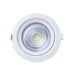 Spot Embutir Redondo Alltop Led PAR30 10W 3000K 45º Taschibra Branco