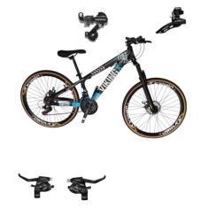 Bicicleta Vikingx Aro 26 Tuff 25 Aluminio Cambio Shimano Dianteiro Tra
