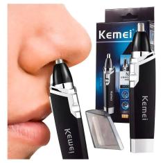 Aparador Maquina Lamina De Pelos Nariz Orelha Kemei