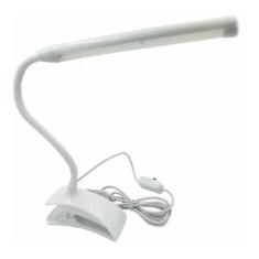 Luminária De Mesa Com Garra Manicure Maquiagem Leitura Usb - Nao Infor