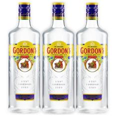 Gin Gordons 750ml 03 Unidades - Gordon's