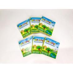 Massinha de Modelar Uni Duni Tê - 6 cores - Kit com 6 caixas