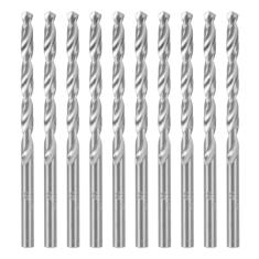 MTX Broca para Metal 4,0 mm HSS Aço Rápido Polida – Ângulo 135°, Norma DIN 344, Haste Cilíndrica, Kit com 10 Peças