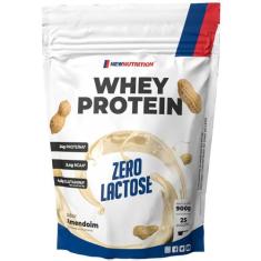 Whey Protein Concentrado Zero Lactose Amendoim 900G Newnutrition