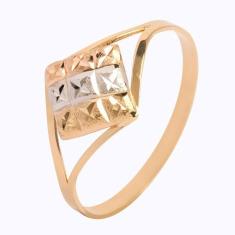 Anel de Ouro 18k Hexagone - Meu Anel, 13