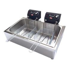 Fritadeira elétrica para batata espiral 12 litros  - Magfryer Inox , 1
