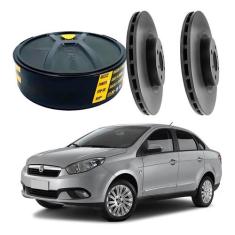 Disco Freio Dianteiro Fremax Grand Siena 1.6 16v 2012 A 2016