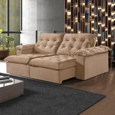 Sofá Modulado Retrátil e Reclinável 290cm Genebra - Martins Estofados