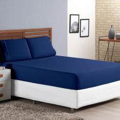 Jogo Lençol Super Macio Casal 3 Peças Percal 400 Fios Acetinado - Bela