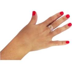 Anel de Ouro Estrela Spacious Feminino 3 Cores - Meu Anel, 27