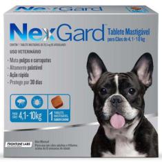 Nexgard   28,3 Mg - Cães De 4,1 A 10 Kg Cx Com 1 Tablete - Merial - Fr