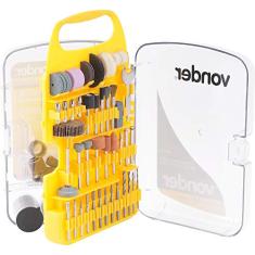 Jogo De Acessórios Para Microrretífica, Com 181 Peças, Arv 181, Vonder.