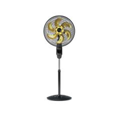 Ventilador de Coluna 40cm Chronos Pr/dr 127v Mallory Preto/Dourado