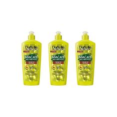 Creme Para Pentear Dabelle Abacate Nutritivo 550G-Kit C/3Un