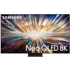 Smart TV Samsung AI Big Neo QLED 8K 75" Polegadas 75QN800D 2024, Processador com AI e Alexa Built-in