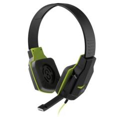 Fone de Ouvido Headset Gamer - Multilaser, Preto e Verde