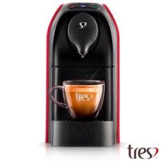 Cafeteira Espresso Passione Vermelha Automática - TRES 3 Corações