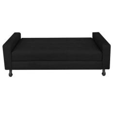 Recamier Calçadeira Sofá Bianca  1,40 cm Casal Baú Quarto Sala materia