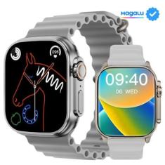 Relógio Inteligente S9 Ultra 2024  NFC, Smartwatch Android e iOS  Masc