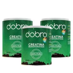 Kit 3 Creatina Monohidratada Up Dobro 300G