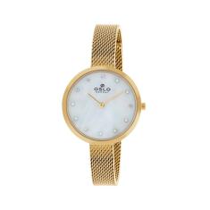 Relogio feminino Slim Dourado Oslo