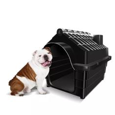 Casinha N4 Cama Casa Pet Cachorro e Gato Porte Grande Preto