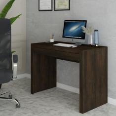 Mesa Escrivaninha 1 Gaveta Home Office Rústico - Panorama Móveis, Marr