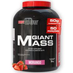 Giant Mass 3kg – Bodybuilders Sabor Morango