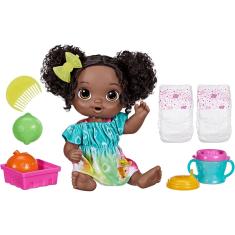 Boneca Baby Alive Hora do Suco com Acessórios Morena Hasbro