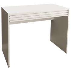 Escrivaninha Mesa Escritorio 1 Gaveta Ripada ME4173 Branco Tecno Mobili