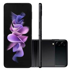 Smartphone Dobrável Samsung Galaxy Z Flip3 5G 128Gb 8Gb Ram Octa Core Tela 6,7" Câmera Dupla Preto