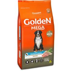 Ração Seca PremieR Pet Golden Mega Cães Adultos Raças Grandes Frango e Arroz - 15 Kg