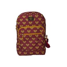 Mochila Escolar De Costas Urso Vermelha Grande - Luxcel