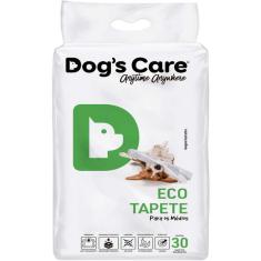 Tapete Higiênico Dog's Care Descartável Eco Médio Porte - 30 Unidades