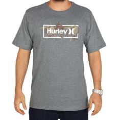 Camiseta Hurley Silk Brotanical Masculina-Masculino