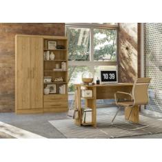 Escrivaninha/ Mesa Gamer Freijo Toq 3875 - Qmovi - LM DECOR