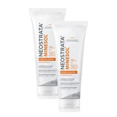 Kit 2 Protetor Solar Neostrata Minesol Corpo e Rosto FPS 30 200mL
