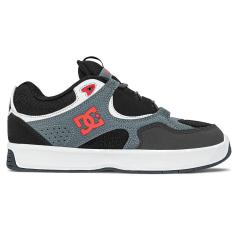 Tênis DC Unissex Couro Kalynx Zero IMP | Black Grey Red